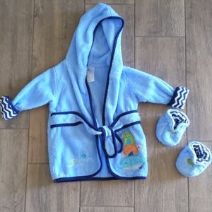 Baby Robe with slippers
